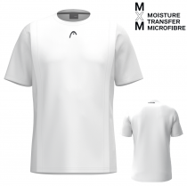 Head CLUB 25 Tech T-Shirt Boys WH - 152